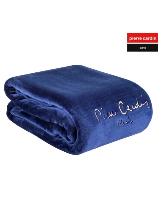 ΚΟΥΒΕΡΤΑ ΜΟΝΗ 160X240 PIERRE CARDIN NANCY 545 NAVY(9)