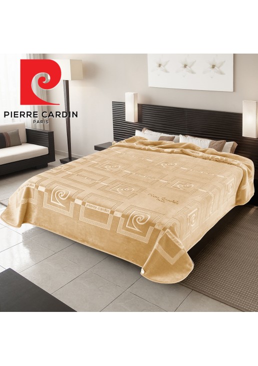 ΚΟΥΒΕΡΤΑ ΥΠΕΡΔΙΠΛΗ 220X240 PIERRE CARDIN NANCY 657 OFF WHITE(15)