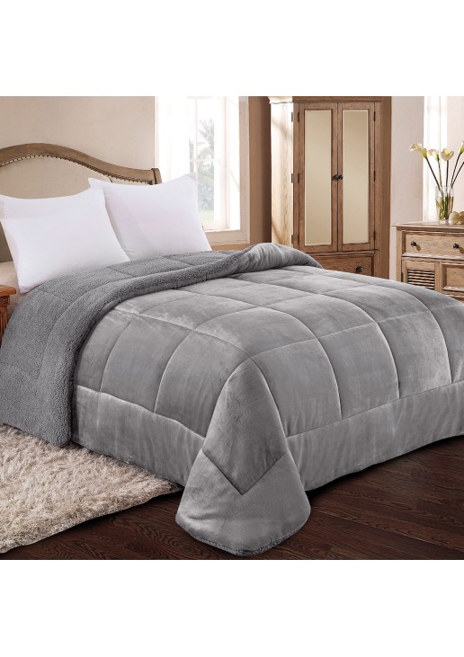 ΚΟΥΒΕΡΤΟΠΑΠΛΩΜΑ KING SIZE 240X260 ADAM HOME (805) GREY