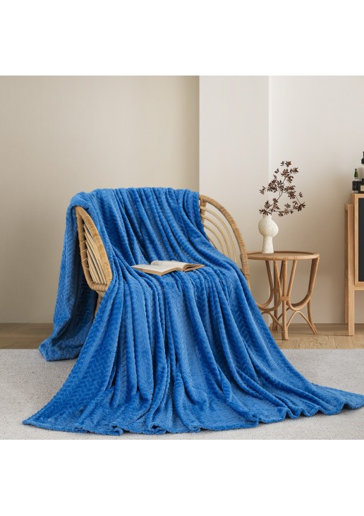 ΚΟΥΒΕΡΤΑ FLEECE ΥΠΕΡΔΙΠΛΟ 220X240 ADAM HOME (550) BLUE(03)