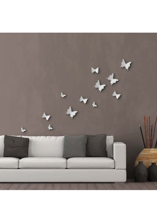 White Butterflies 3D πολυπροπυλενίου ANGO