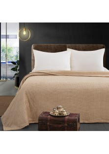 Κουβέρτα μονόχρωμη υπέρδιπλη Fleece Art 11550 220x240 Μπεζ Beauty Home