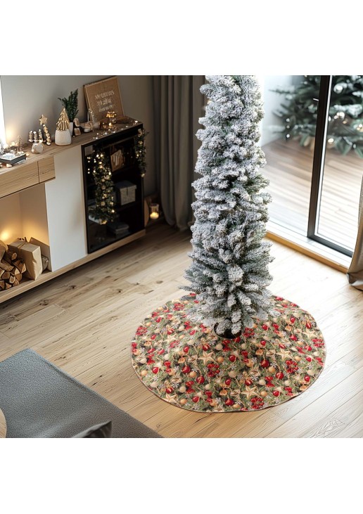 ΠΟΔΙΑ ΔΕΝΤΡΟΥ 90 CM ΣΤΟΦΑ HAPPY HOLIDAY Beauty Home