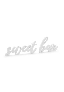 ΞΥΛΙΝΟ ΔΙΑΚΟΣΜΗΤΙΚΟ “SWEET BAR” 37x10cm Beauty Home