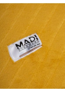 Σεντόνι Flannel CREASES YELLOW Flannel μονό με λάστιχο: 100 x 200 + 30 εκ. MADI