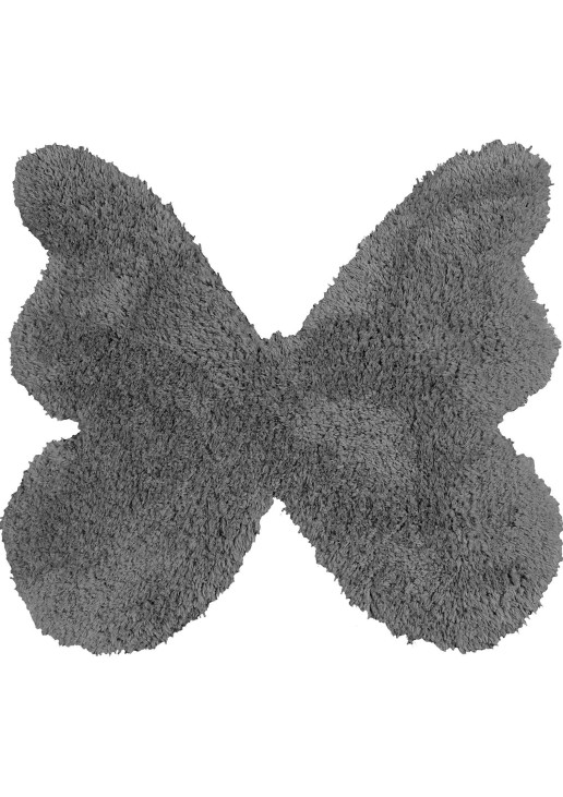 Παιδικό Χαλί DARK GREY SHADE BUTTERFLY 160 x 160 εκ. MADI