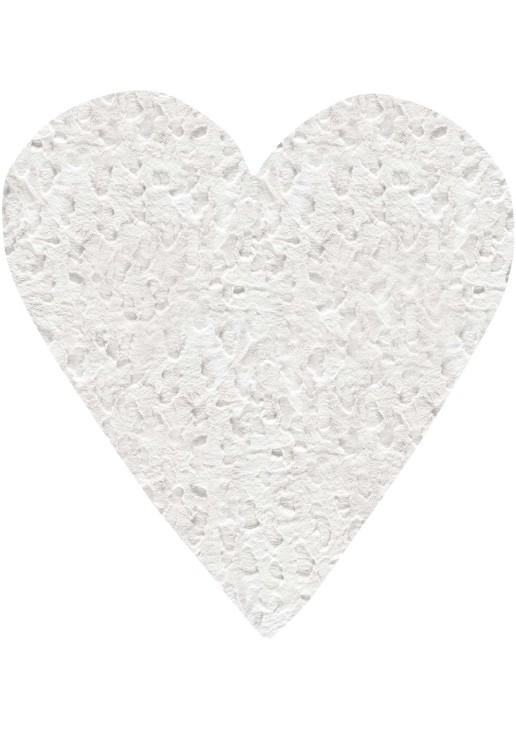 Παιδικό Χαλί GLACIAL WHITE HEART 120 x 120 εκ. MADI