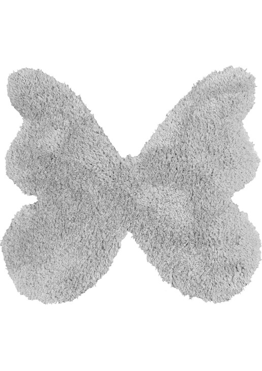 Παιδικό Χαλί LIGHT GREY SHADE BUTTERFLY 160 x 160 εκ. MADI