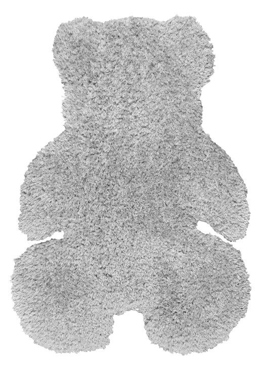 Παιδικό Χαλί LIGHT GREY SHADE TEDDY BEAR 90 x 110 εκ. MADI