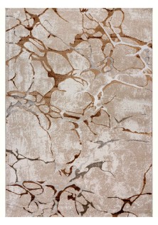 Χαλί MARBLE BEIGE GOLD Στρόγγυλο χαλί 165 εκ. MADI