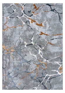 Χαλί MARBLE GREY GOLD Στρόγγυλο χαλί 165 εκ. MADI