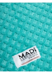 Σεντόνι Flannel NODES MINT Flannel υπέρδιπλο με λάστιχο: 160 x 200 + 30 εκ. MADI