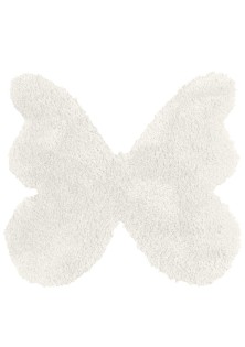 Παιδικό Χαλί REED WHITE BUTTERFLY 120 x 120 εκ. MADI