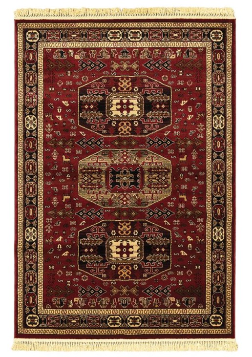 ΧΑΛΙ PERSIA 6057 BURGUNDY ΜΕ ΚΡΟΣΣΙ - 080X150 NewPlan