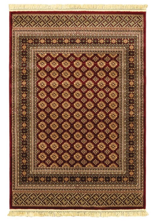 ΧΑΛΙ PERSIA 7838 BURGUNDY ΜΕ ΚΡΟΣΣΙ - 080X150 NewPlan