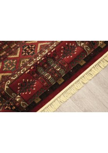 ΧΑΛΙ PERSIA 2273 BURGUNDY ΜΕ ΚΡΟΣΣΙ - 133X190 NewPlan