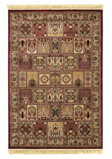 ΧΑΛΙ PERSIA 6283 BURGUNDY ΜΕ ΚΡΟΣΣΙ - 080X150 NewPlan