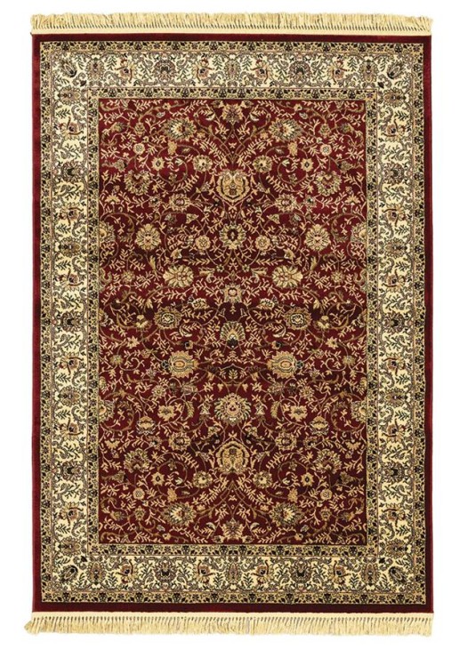 ΧΑΛΙ PERSIA 1533 BURGUNDY ΜΕ ΚΡΟΣΣΙ - 133X190 NewPlan