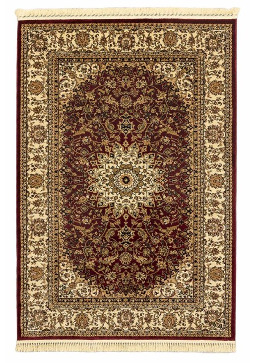 ΧΑΛΙ PERSIA 1019 BURGUNDY ΜΕ ΚΡΟΣΣΙ - SET067(2x140,1x200) NewPlan