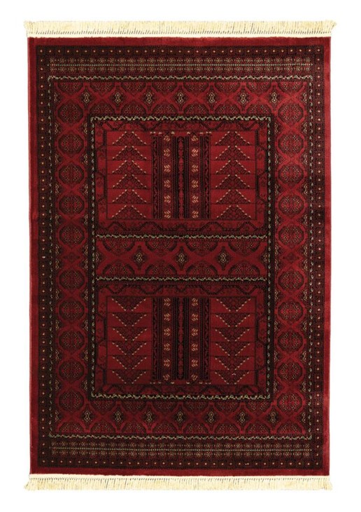 ΧΑΛΙ PERSIA 2288 BURGUNDY ΜΕ ΚΡΟΣΣΙ - 133X190 NewPlan