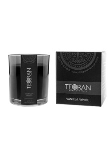 Αρωματικο κερί Vanilla White στρόγγυλο 200 γρ - Κυκλικό 200gr TEORAN