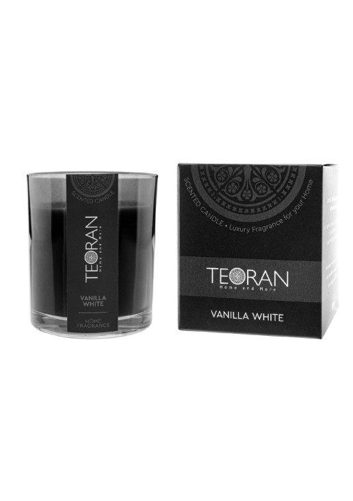 Αρωματικο κερί Vanilla White στρόγγυλο 130γρ - Κυκλικό 130gr TEORAN