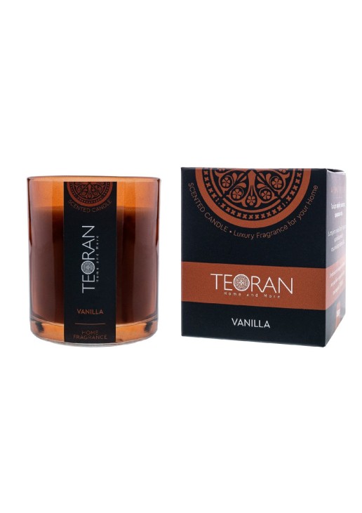 Αρωματικο κερί Vanilla στρόγγυλο 200 γρ - Κυκλικό 200gr TEORAN