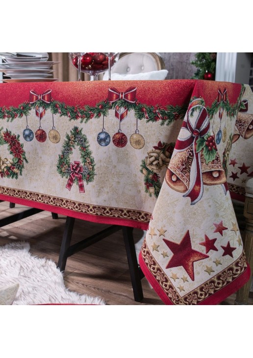 Τραπεζομάντηλο Festive - 140x140cm TEORAN